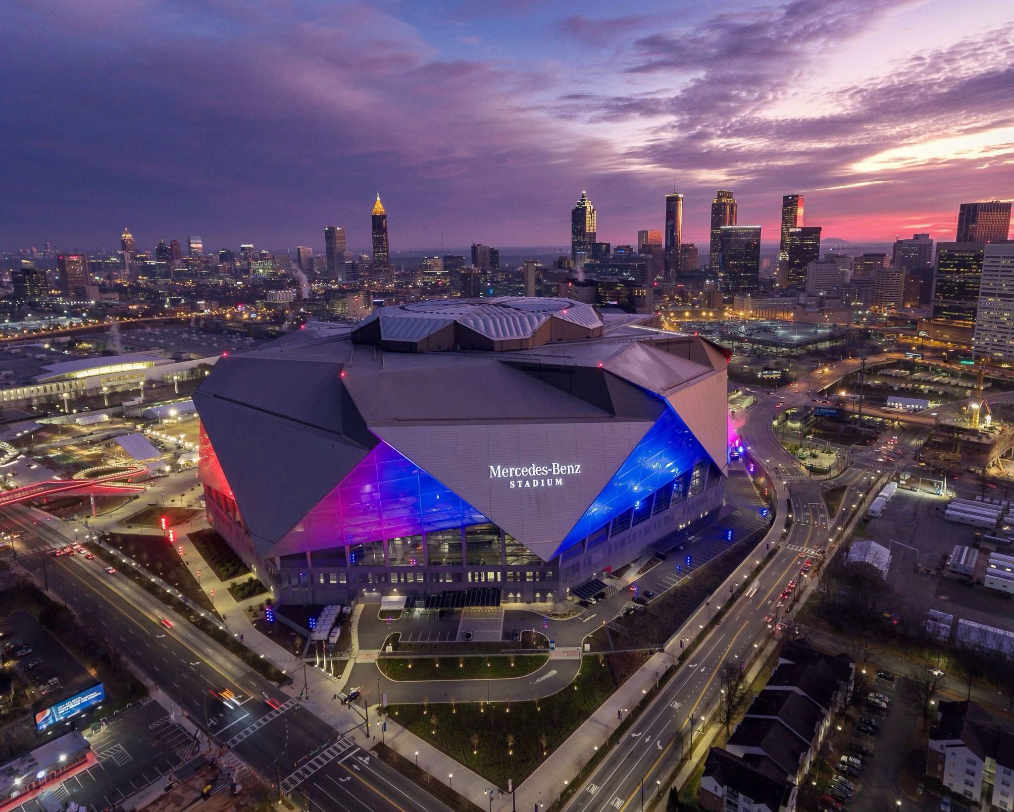 Mercedes-Benz Stadium Exterior